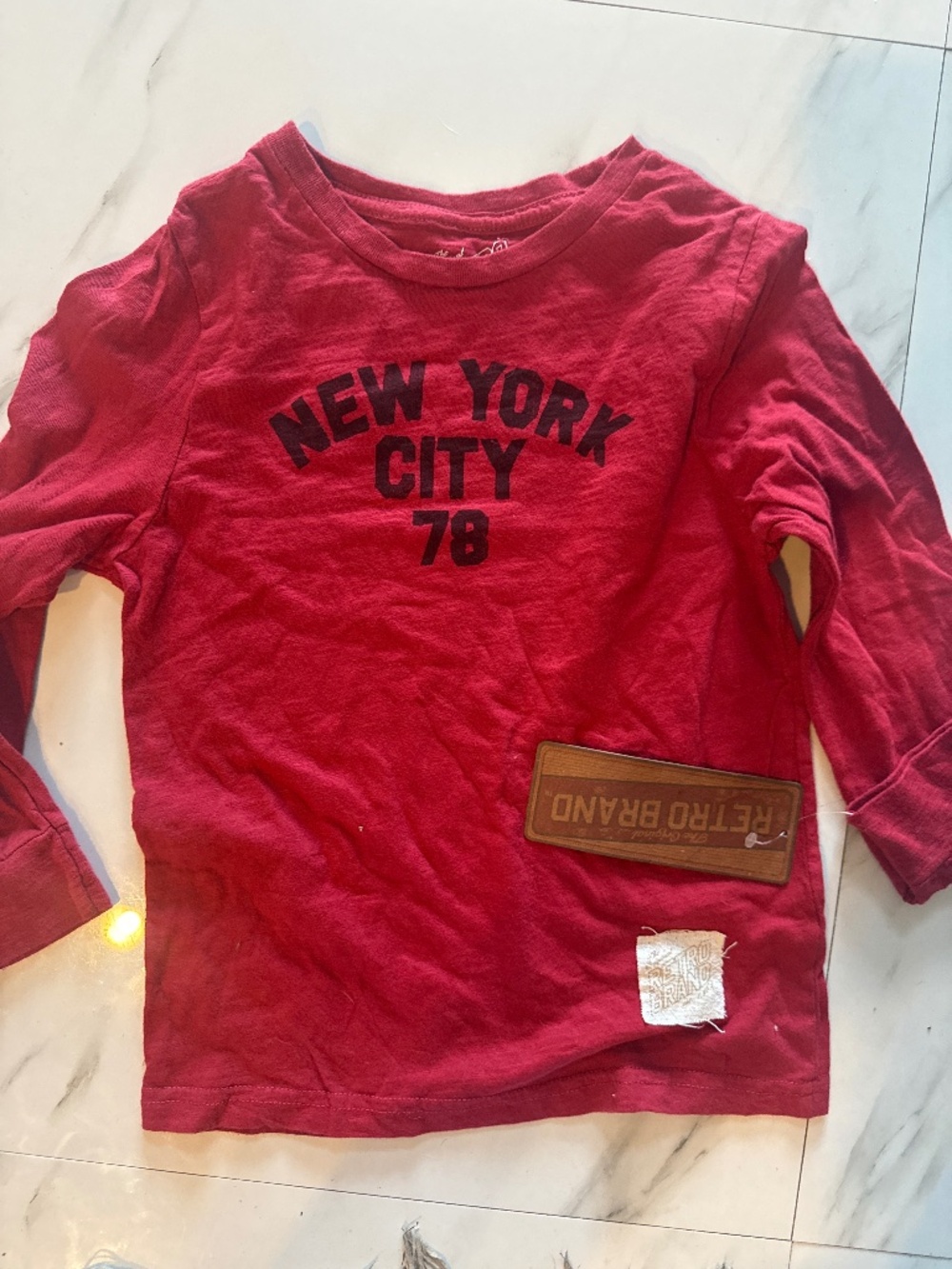 Original retro brand New York City 78